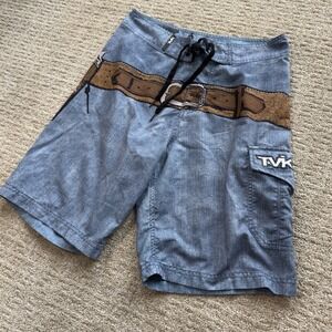 Tavik John Wayne‎ Shooter Board Shorts Men's 28 Gun Belt Holster All Over Print